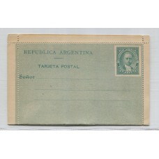 ARGENTINA ENTERO POSTAL GJ CAP- 08 KIDD CON RESPUESTA PAGA EN EL INTERIOR NUEVO SIN USO U$ 25 EN CATALOGO